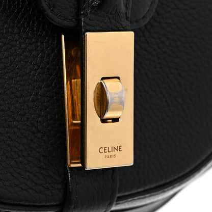Celine Grained Calfskin Besace Small 16 Black 13 of 14