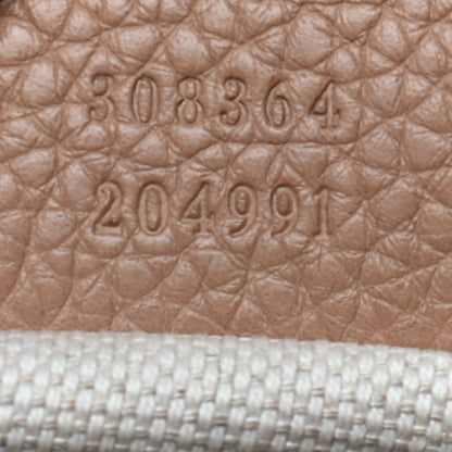 Gucci Pebbled Calfskin Small Soho Disco Bag Camelia 7 of 10