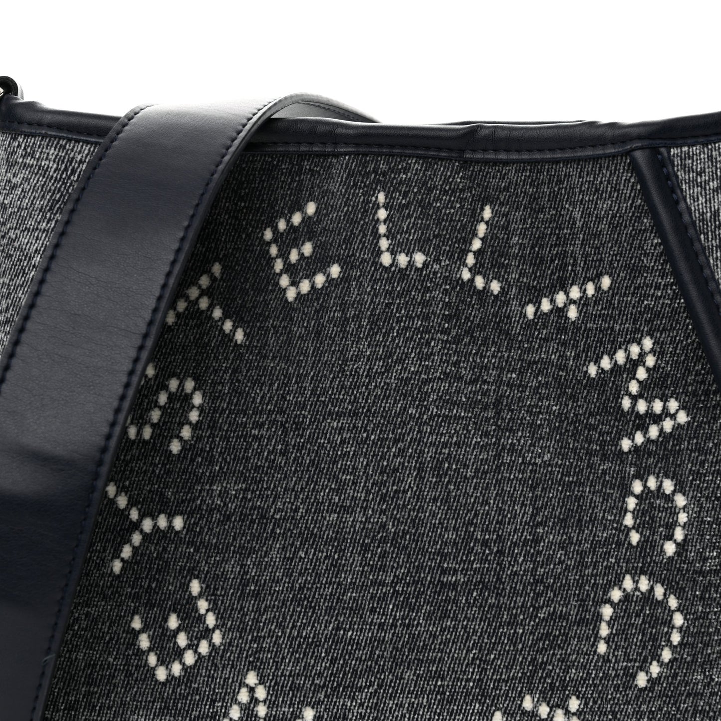 Eco Alter Denim Logo Mini Crossbody Blue