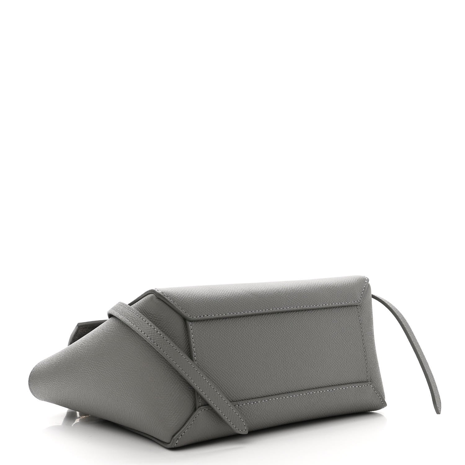 Celine Grained Calfskin Nano Belt Bag Cloud 4 of 10