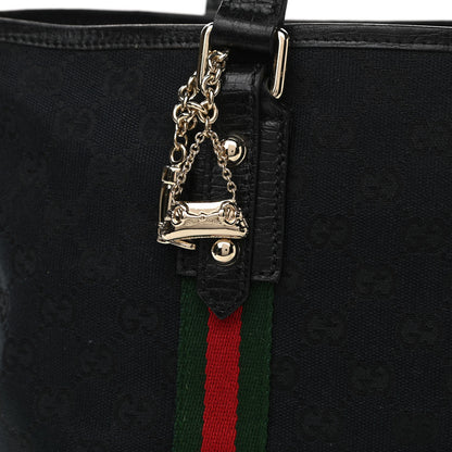 Gucci Monogram Medium Jolicoeur Tote Black 7 of 10