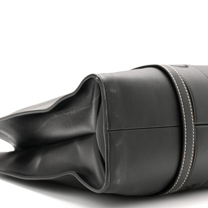 Chloe Calfskin Large Woody Tote Black 9 of 11
