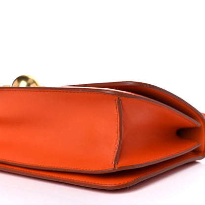 Bottega Veneta Spazzolato Calfskin Classic BV Classic Bag Orange 8 of 13