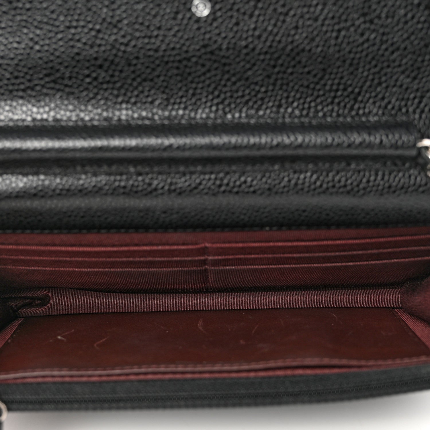 Chanel Caviar Quilted Wallet on Chain WOC Black 5 of 12