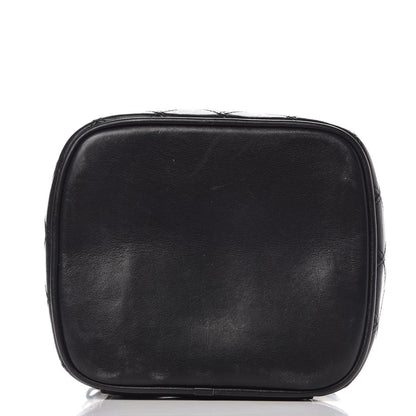 Chanel Lambskin Vanity Cosmetic Case Black 19 of 19