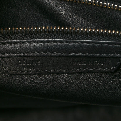 Celine Velluto Calfskin Mini Tri-Color Luggage Vanilla 6 of 13