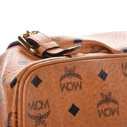 MCM Visetos Medium Essentials Shopper Tote Cognac 11 of 13