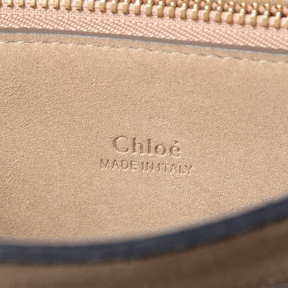 Chloe Suede Calfskin Medium Faye Shoulder Bag Black 6 of 12