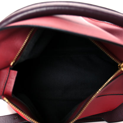 Loewe Calfskin Colorblock Small Puzzle Bag Red 9 of 21