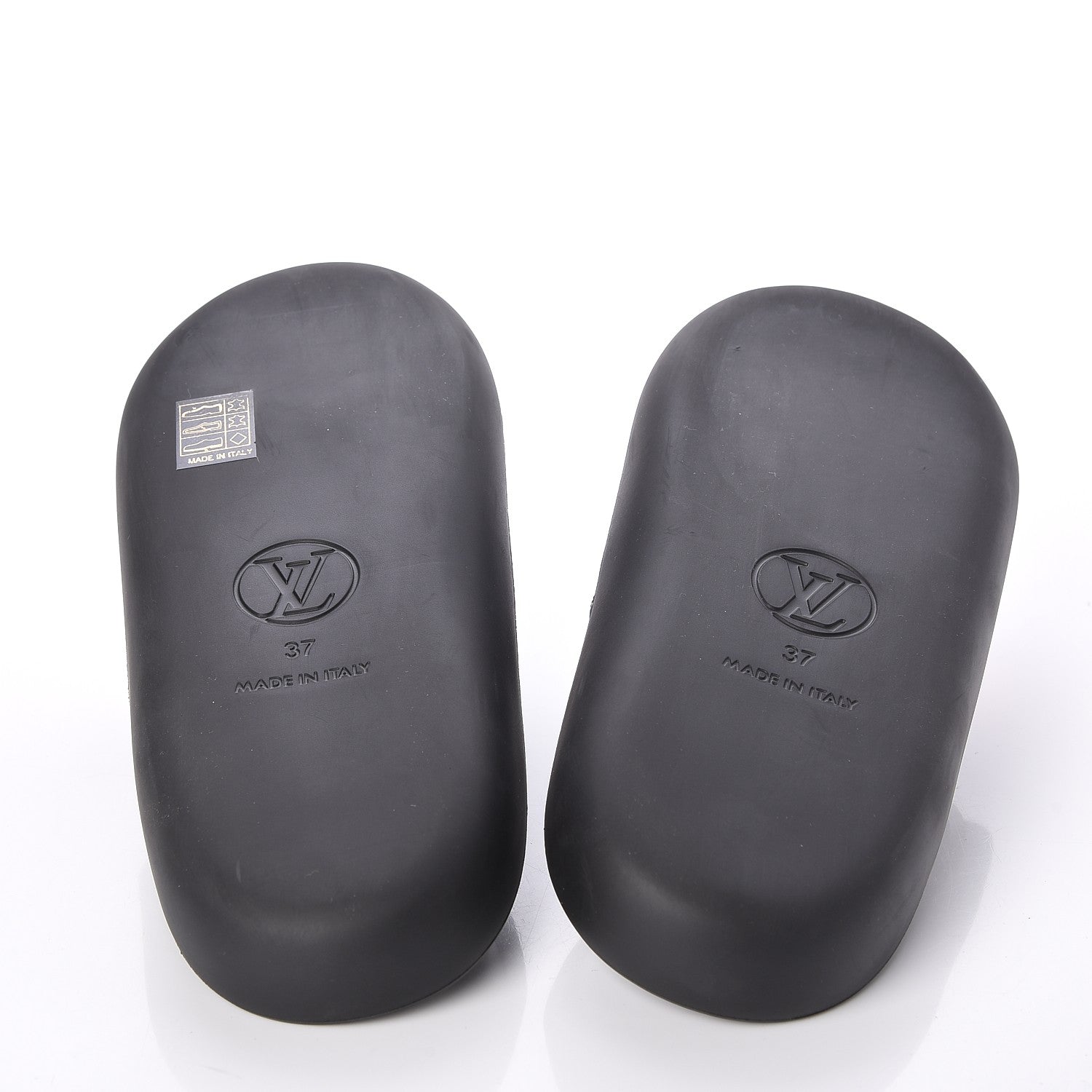 Louis Vuitton Calfskin Checkpoint World Tour Flat Mules 37 7 of 9