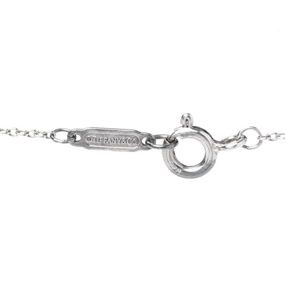 Tiffany Sterling Silver Crown Charm Necklace 3 of 4