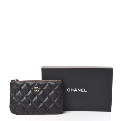 Chanel Caviar Quilted Small Cosmetic Case Black 8 of 8