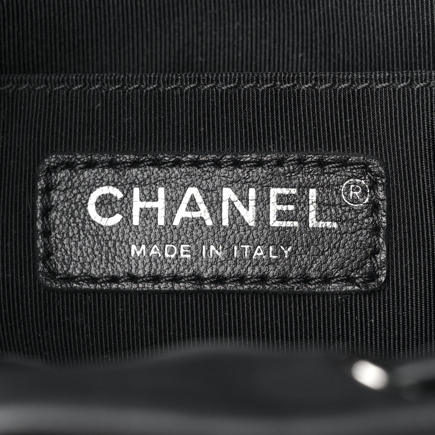 Chanel Calfskin Chevron Quilted Large Urban Spirit Backpack Black 6 of 9
