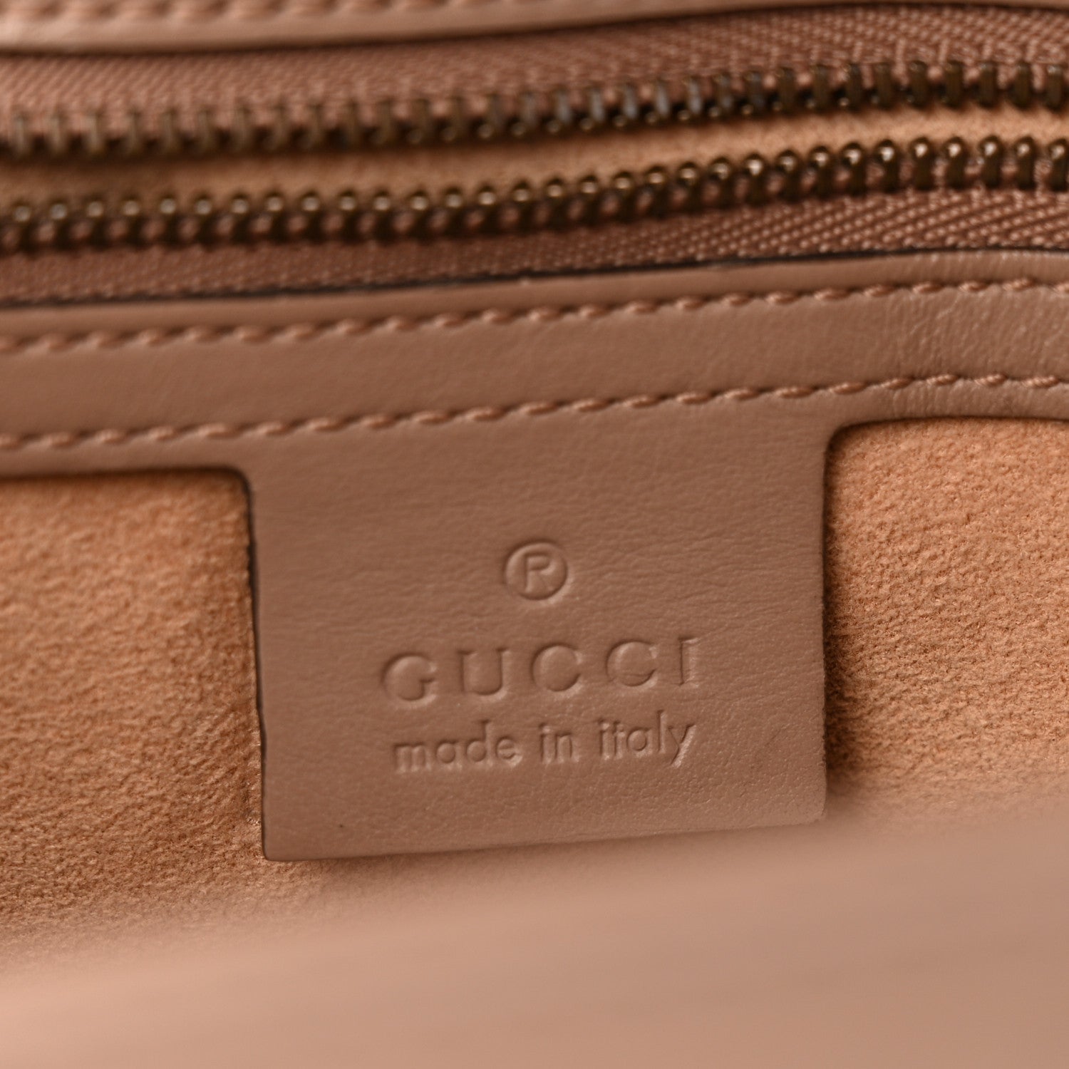 Gucci Calfskin Matelasse Small GG Marmont Shoulder Bag Porcelain Rose 6 of 13