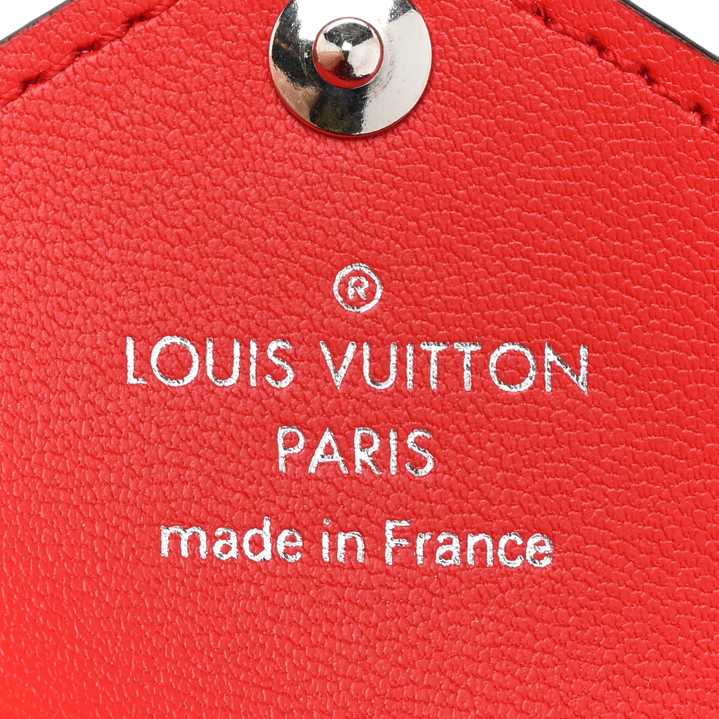 Monogram Escale Small Kirigami Pochette Insert Red
