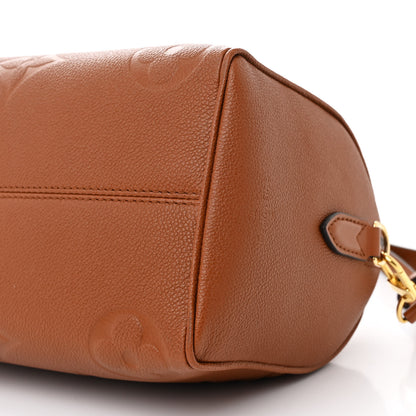 Louis Vuitton Empreinte Monogram Giant Speedy Bandouliere 25 Cognac 9 of 11