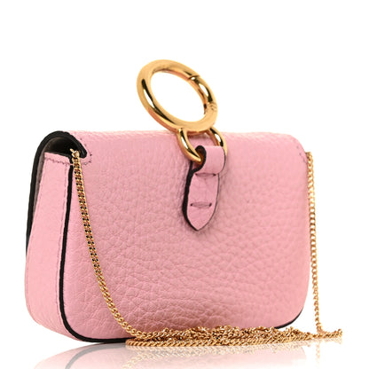 Fendi Cuoio Romano Scented Nano Baguette Charm Rosa Acquerello 2 of 7