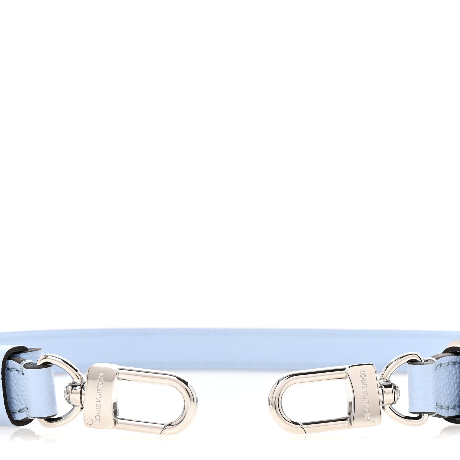 Louis Vuitton Calfskin Buci Shoulder Strap Bleu Nuage 3 of 4