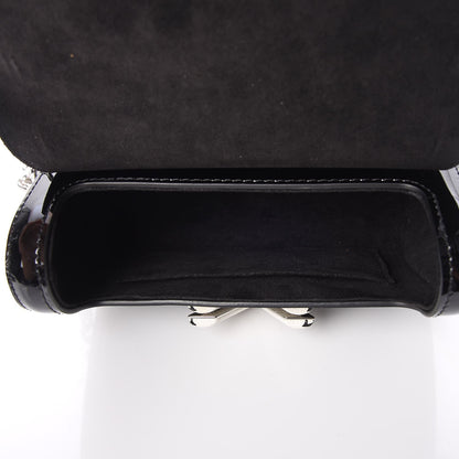 Louis Vuitton Patent Monogram Twist Shoulder Bag PM Black 5 of 9