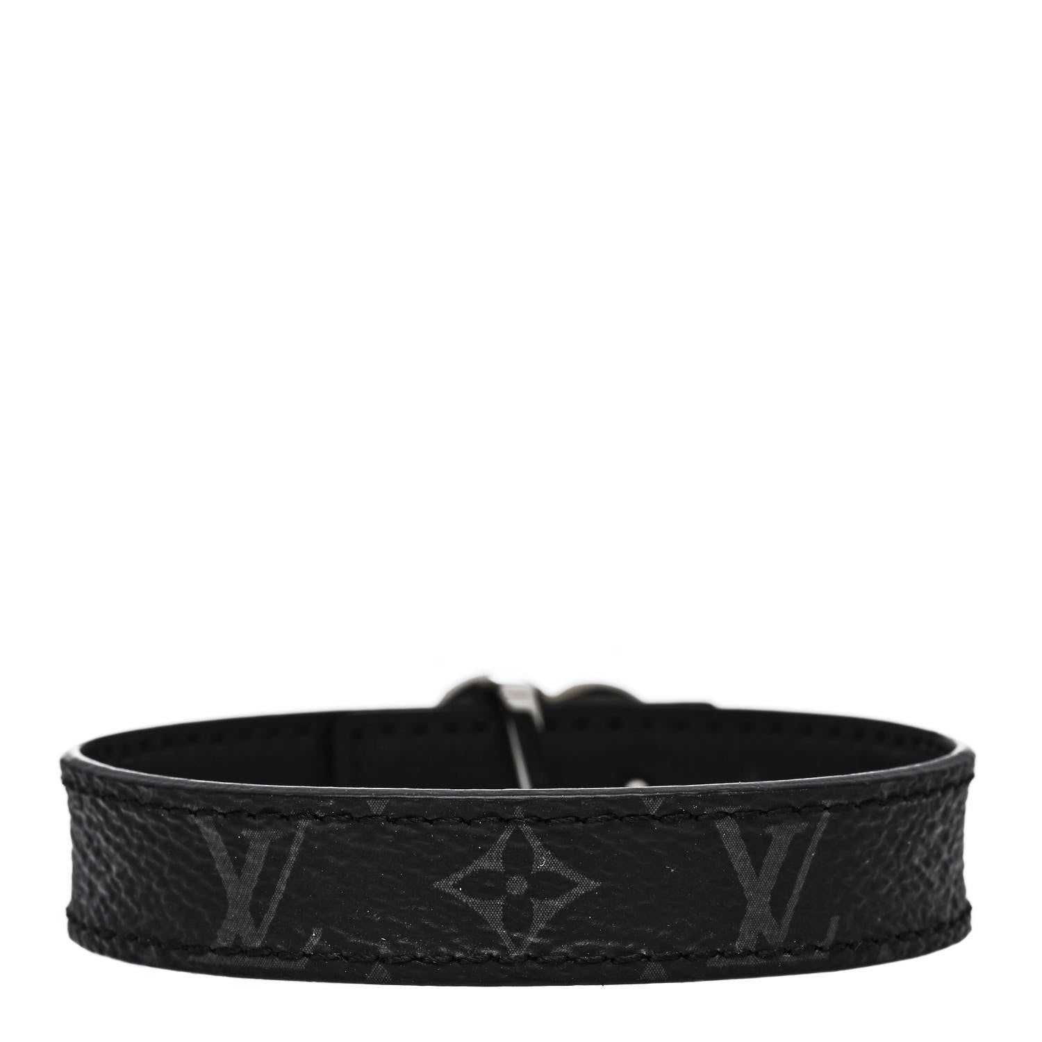 Louis Vuitton X NIGO Monogram Eclipse LV Heart Reversible Bracelet 3 of 4