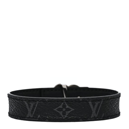 Louis Vuitton X NIGO Monogram Eclipse LV Heart Reversible Bracelet 3 of 4