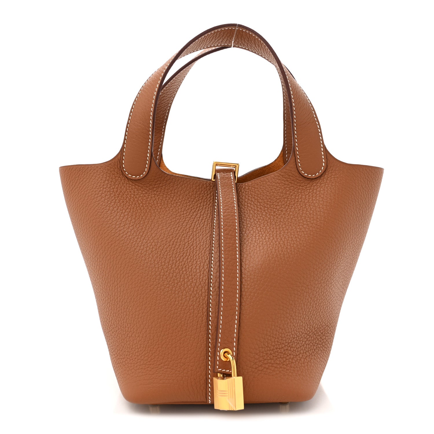 Hermes Taurillon Clemence Picotin Lock 18 PM Gold 1 of 11