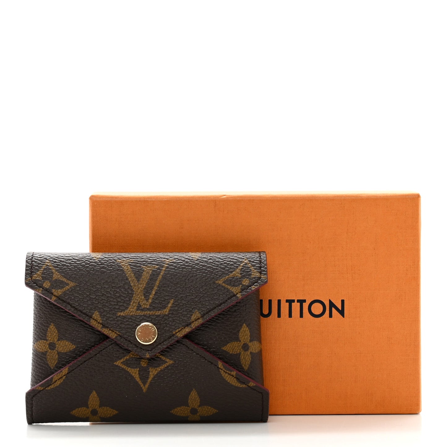 Monogram Small Kirigami Pochette Insert Fuchsia