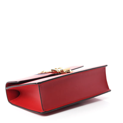 Gucci Calfskin Small Sylvie Shoulder Bag Hibiscus Red 4 of 11