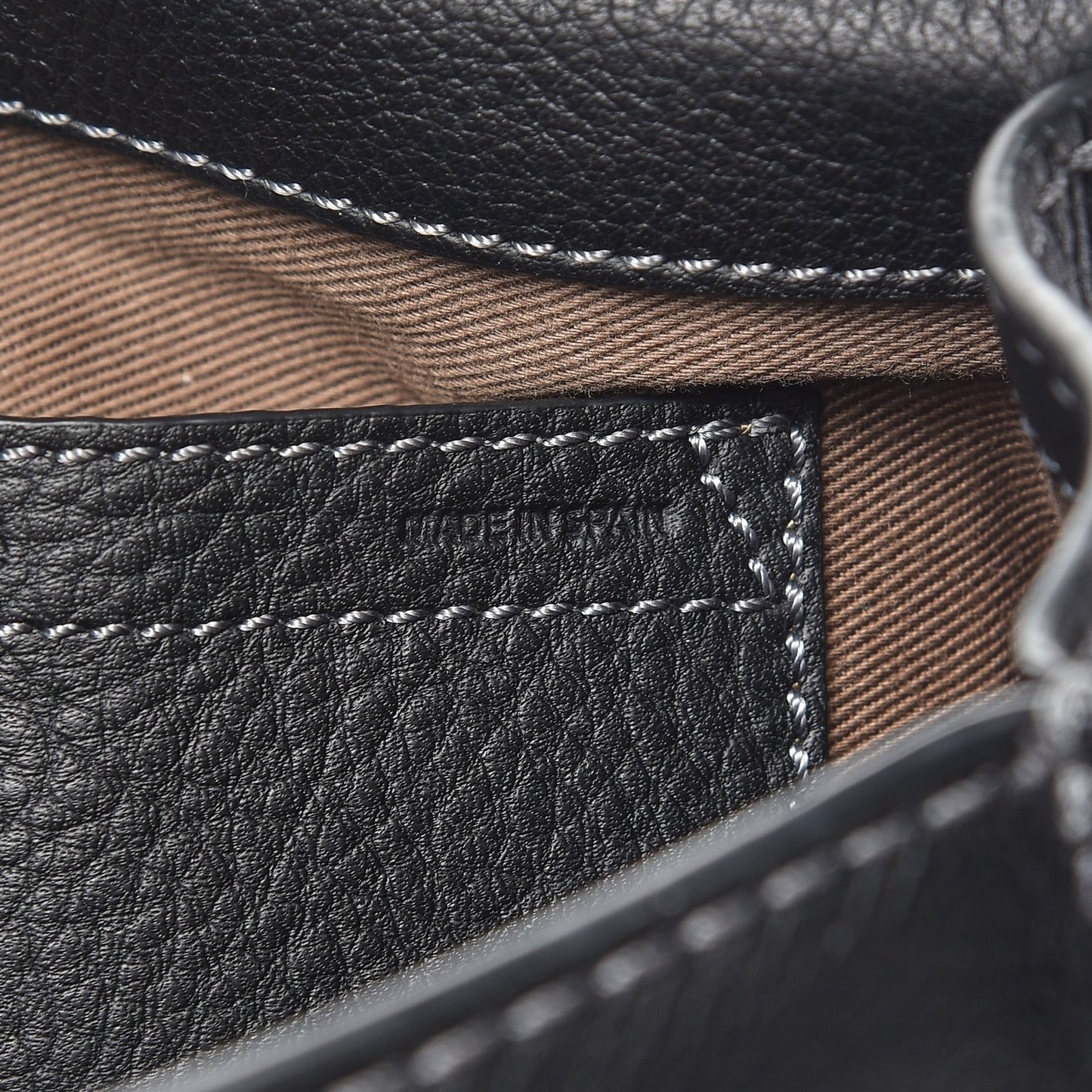 Calfskin Mini Marcie Round Crossbody Bag Black