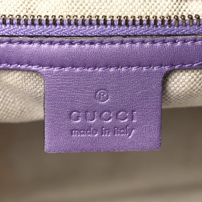 Gucci Monogram Small Lovely Heart Tote Purple 6 of 10