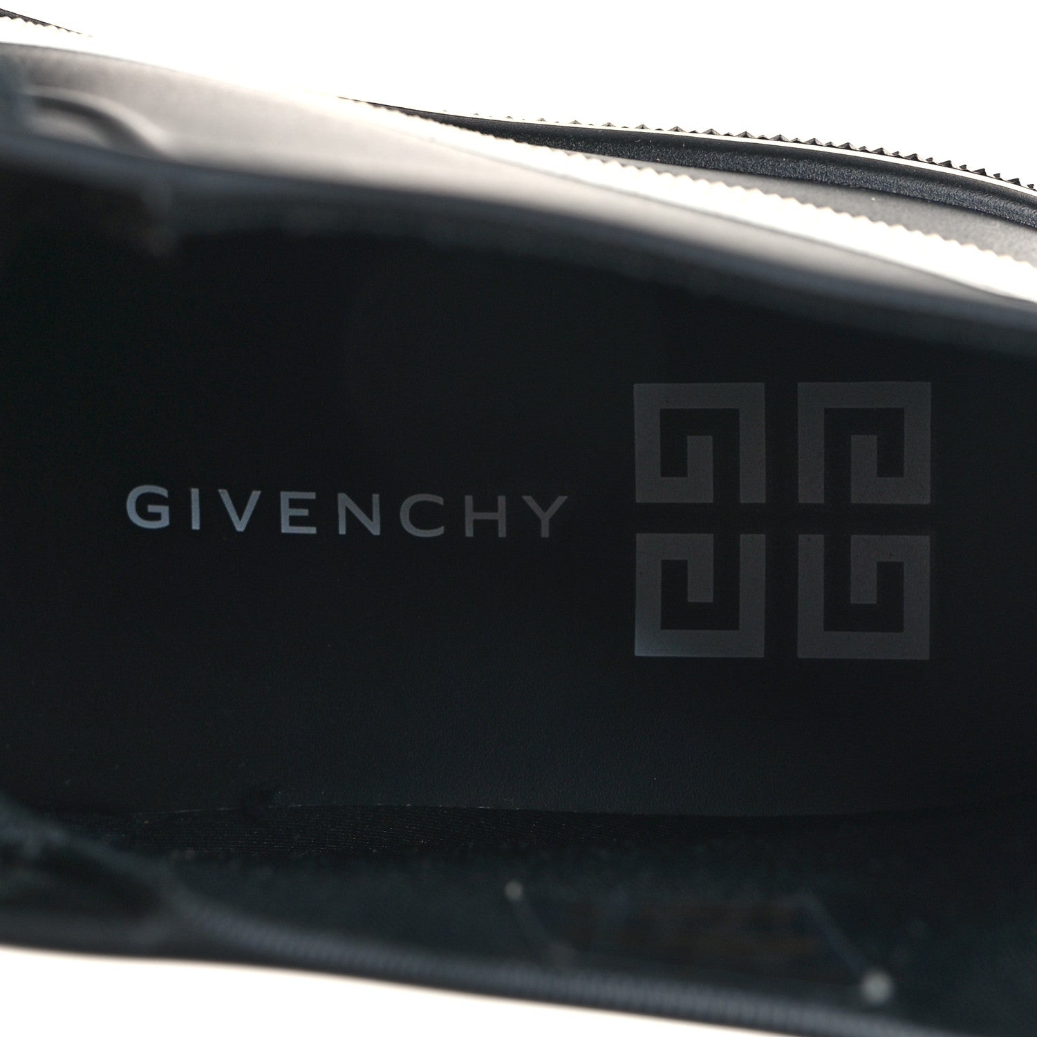 Givenchy Rubber Lug Sole Lace Up Ankle Boots 40 Black White 8 of 8