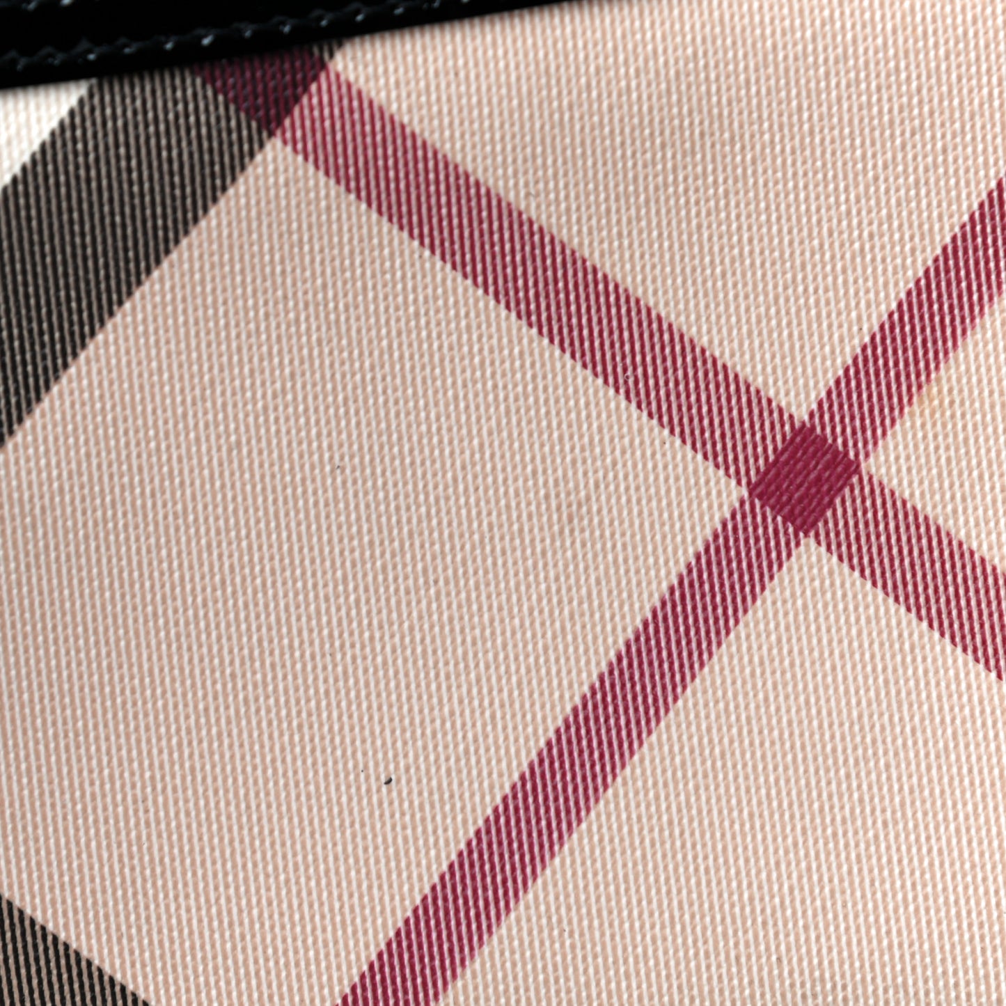 Nova Check Large Nickie Tote Black