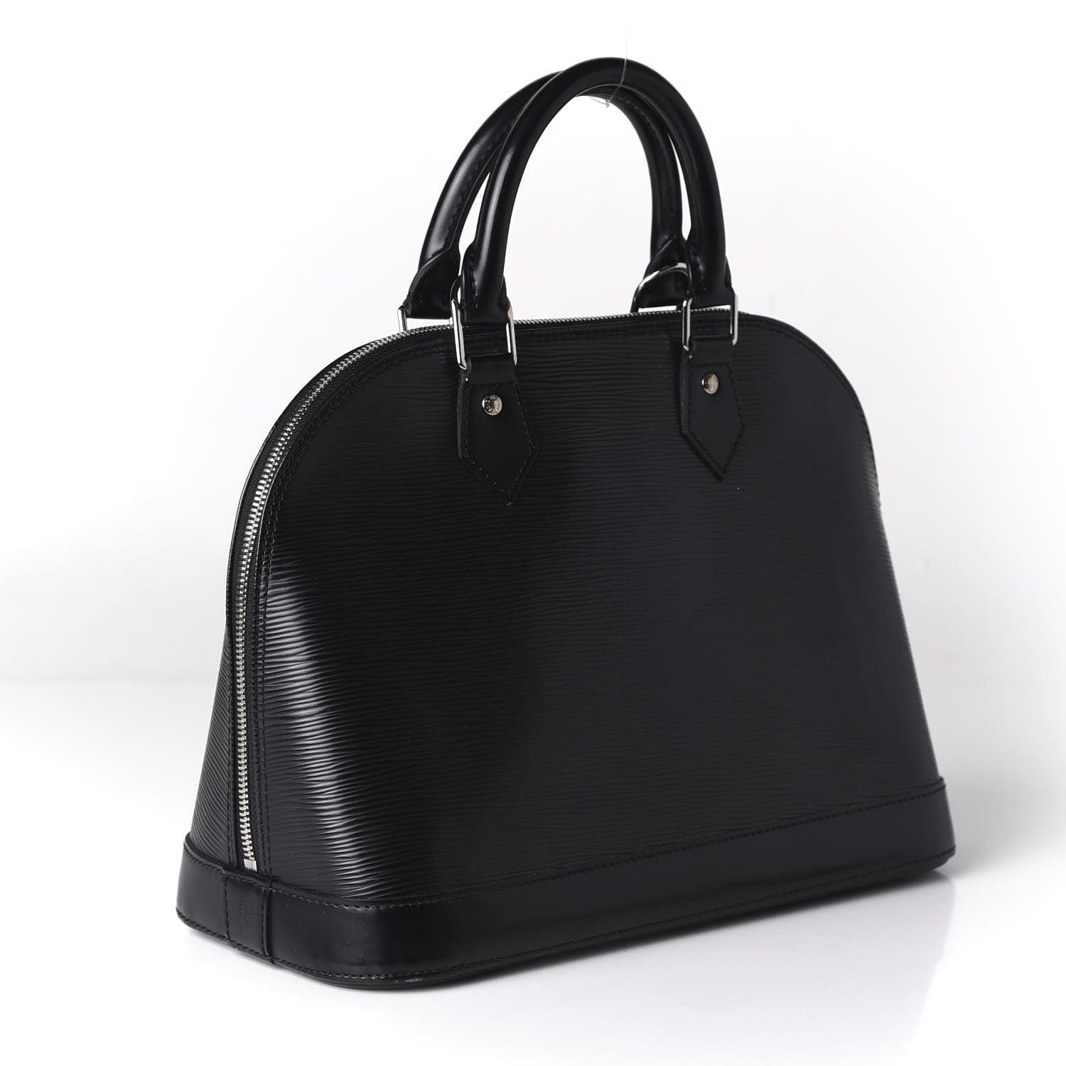 Louis Vuitton Epi Alma MM Black 3 of 9