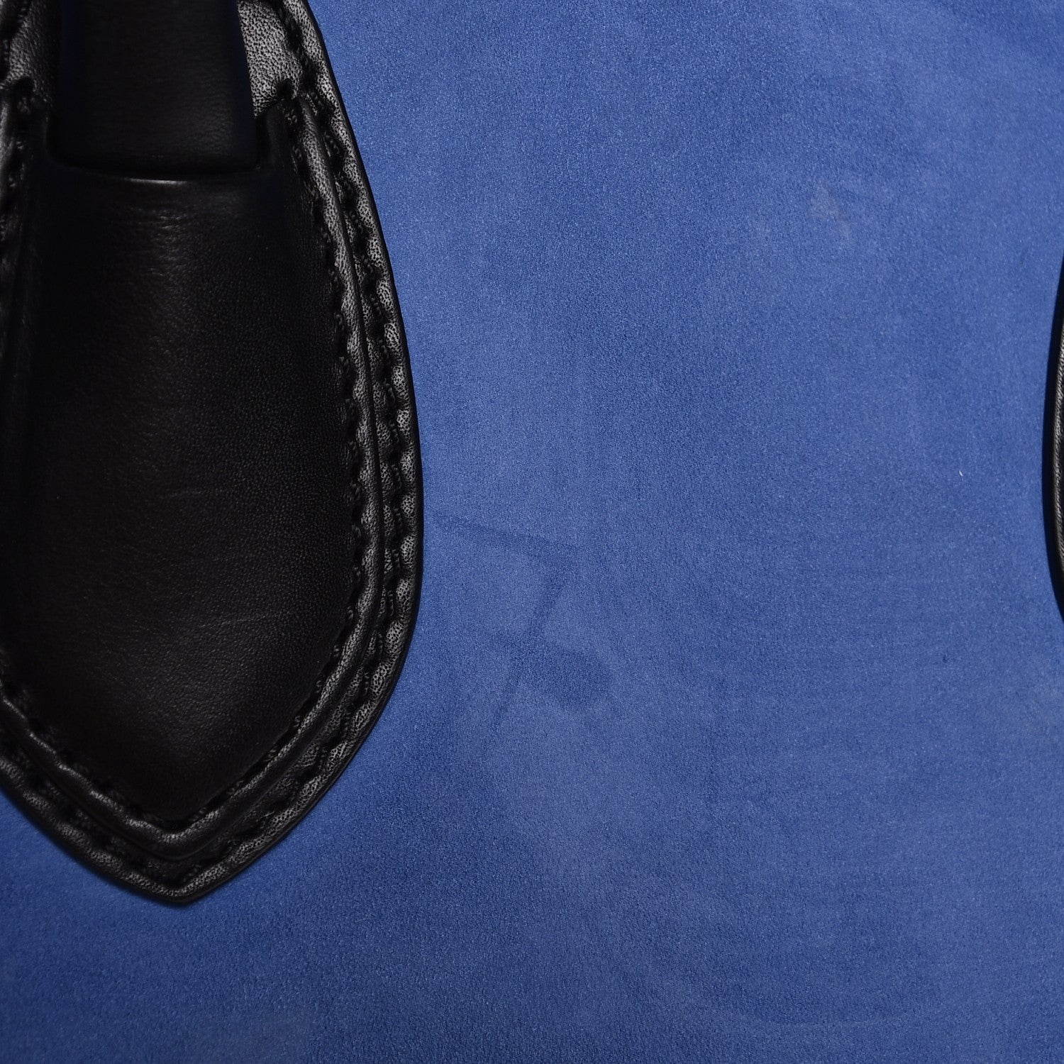 Celine Nubuck Smooth Calfskin Mini Tri-Color Luggage Royal Blue 8 of 8