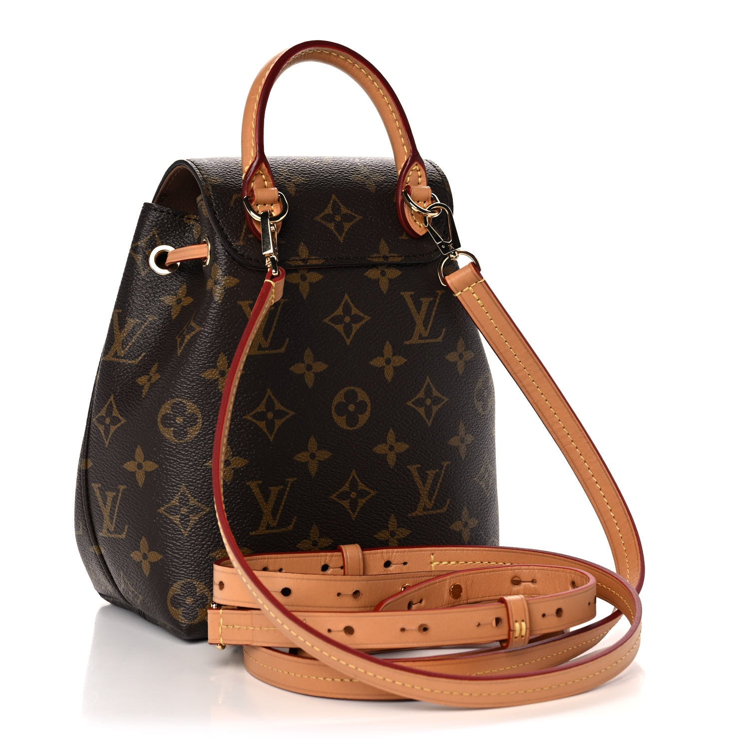 Louis Vuitton Monogram Montsouris BB Backpack Natural 3 of 10