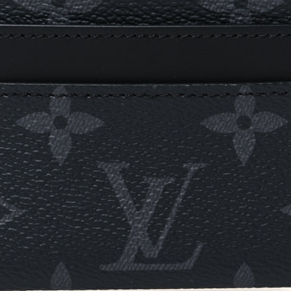 Louis Vuitton Monogram Eclipse Porte-Cartes Double Card Holder 7 of 8