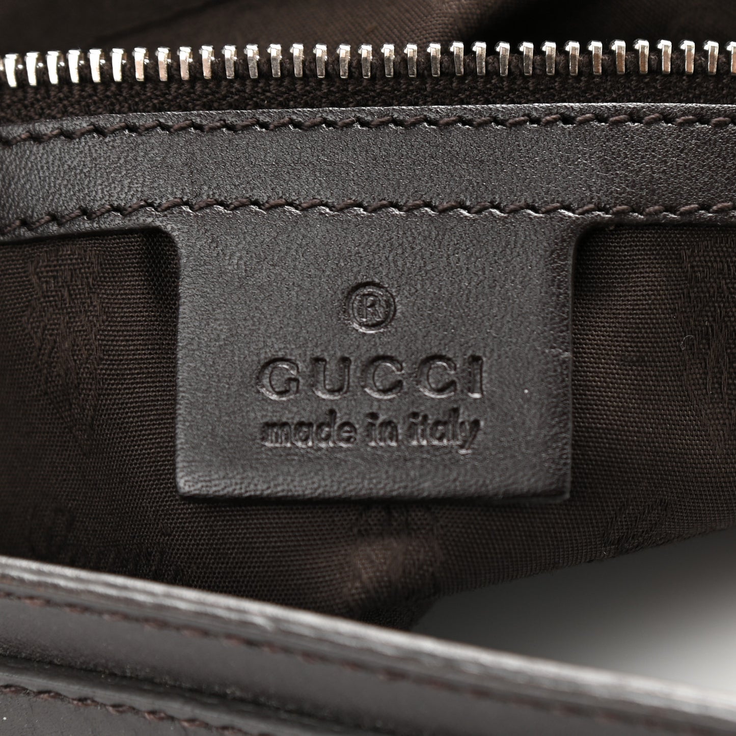 Monogram Medium GG Twins Hobo Dark Brown