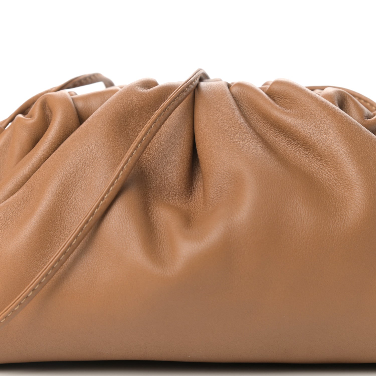 Bottega Veneta Butter Calfskin The Mini Pouch Cammello 10 of 10