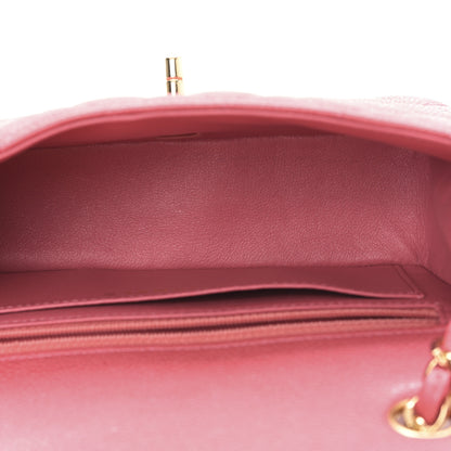 Chanel Iridescent Caviar Quilted Mini Rectangular Flap Pink 9 of 19