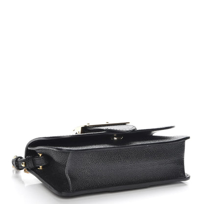 Burberry Soft Grain Calfskin Mini Buckle Phone Bag Black 4 of 6