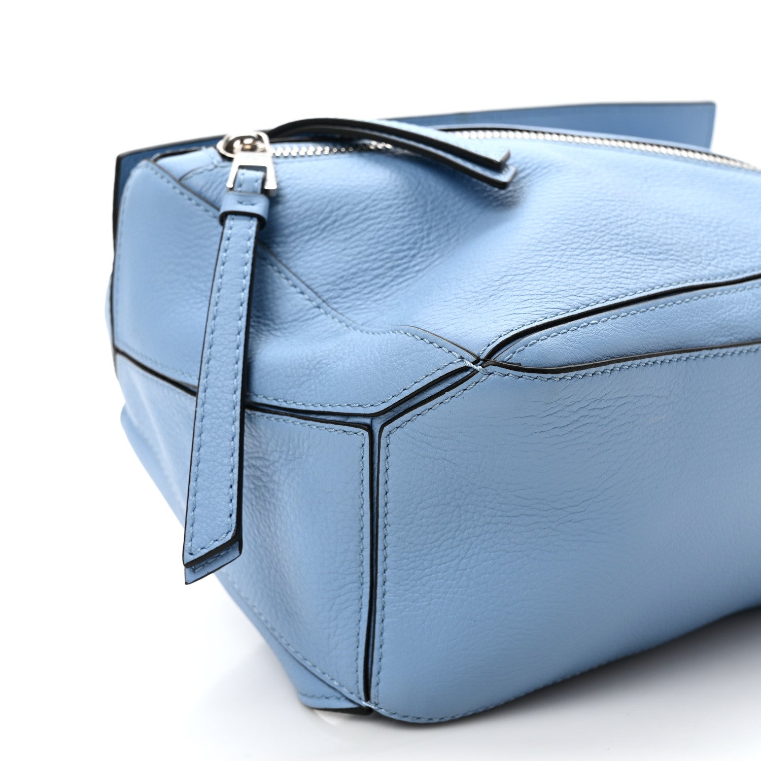 Loewe Calfskin Small Puzzle Bumbag Olympic Blue 6 of 7