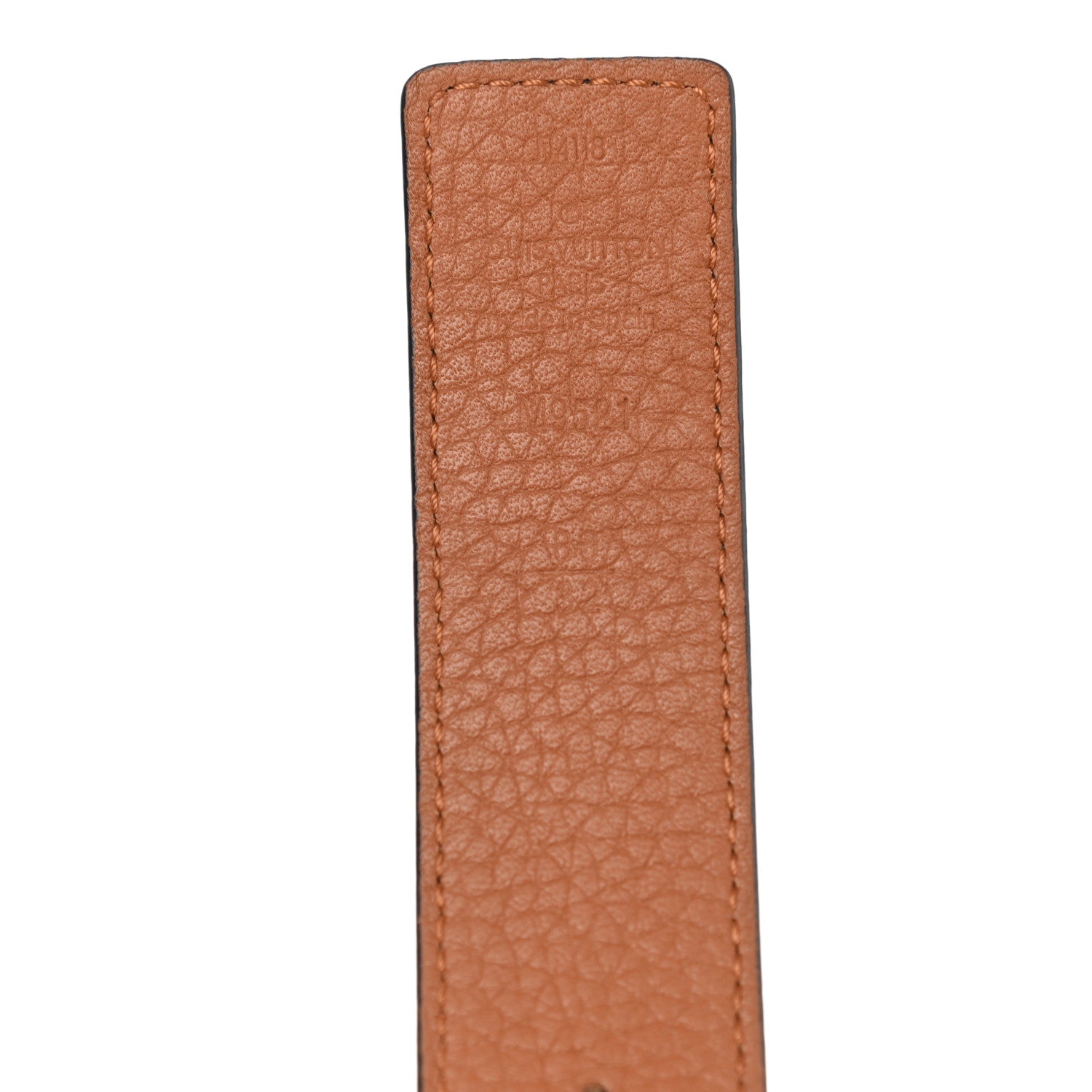 Louis Vuitton Taurillon Calfskin 30mm LV Initiales Reversible Belt 80 32 Black 3 of 5