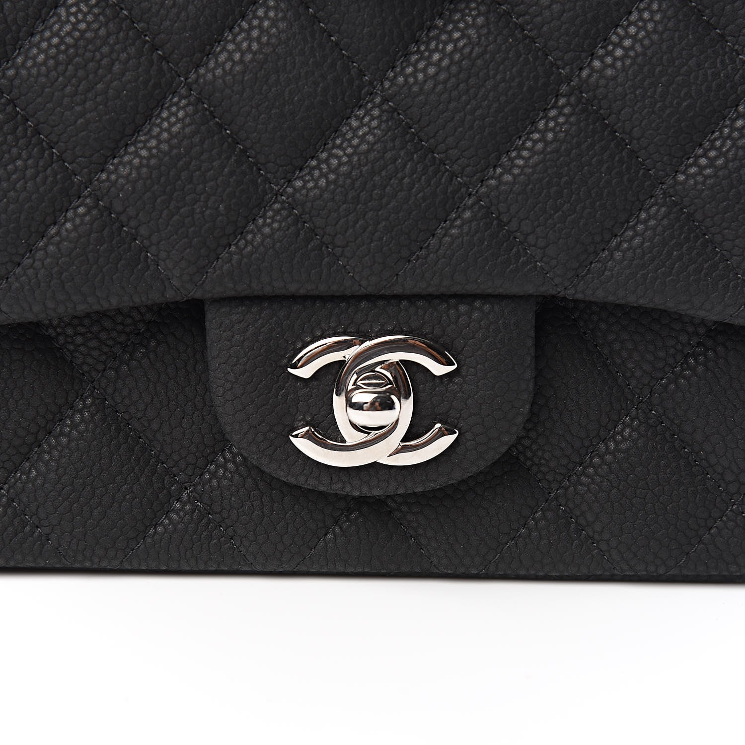 Chanel Iridescent Caviar Quilted Mini Square Flap Black 10 of 11