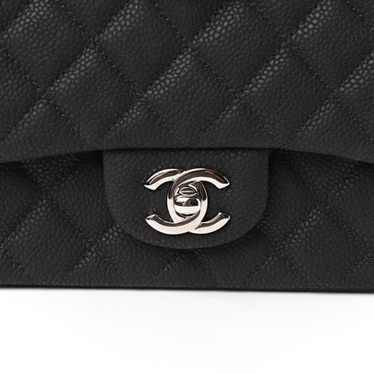 Chanel Iridescent Caviar Quilted Mini Square Flap Black 10 of 11