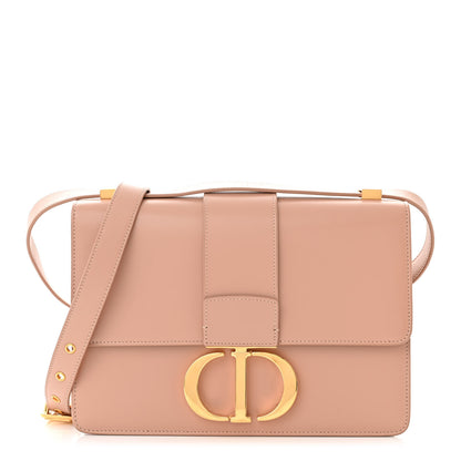 Christian Dior Smooth Calfskin 30 Montaigne Flap Bag Pale Pink 1 of 11