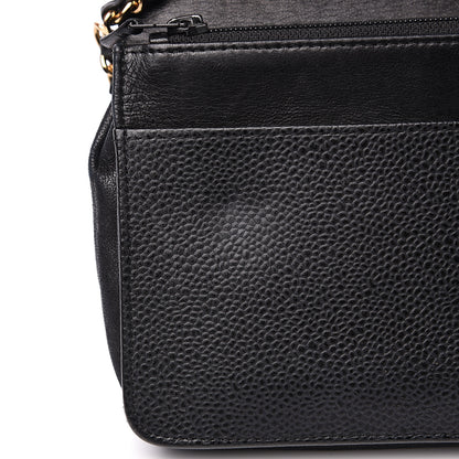 Chanel Caviar Timeless CC Wallet On Chain WOC Black 9 of 13