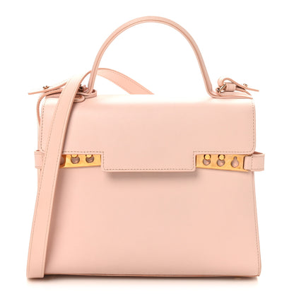 Delvaux Calfskin MM Tempete Satchel Light Pink 1 of 10