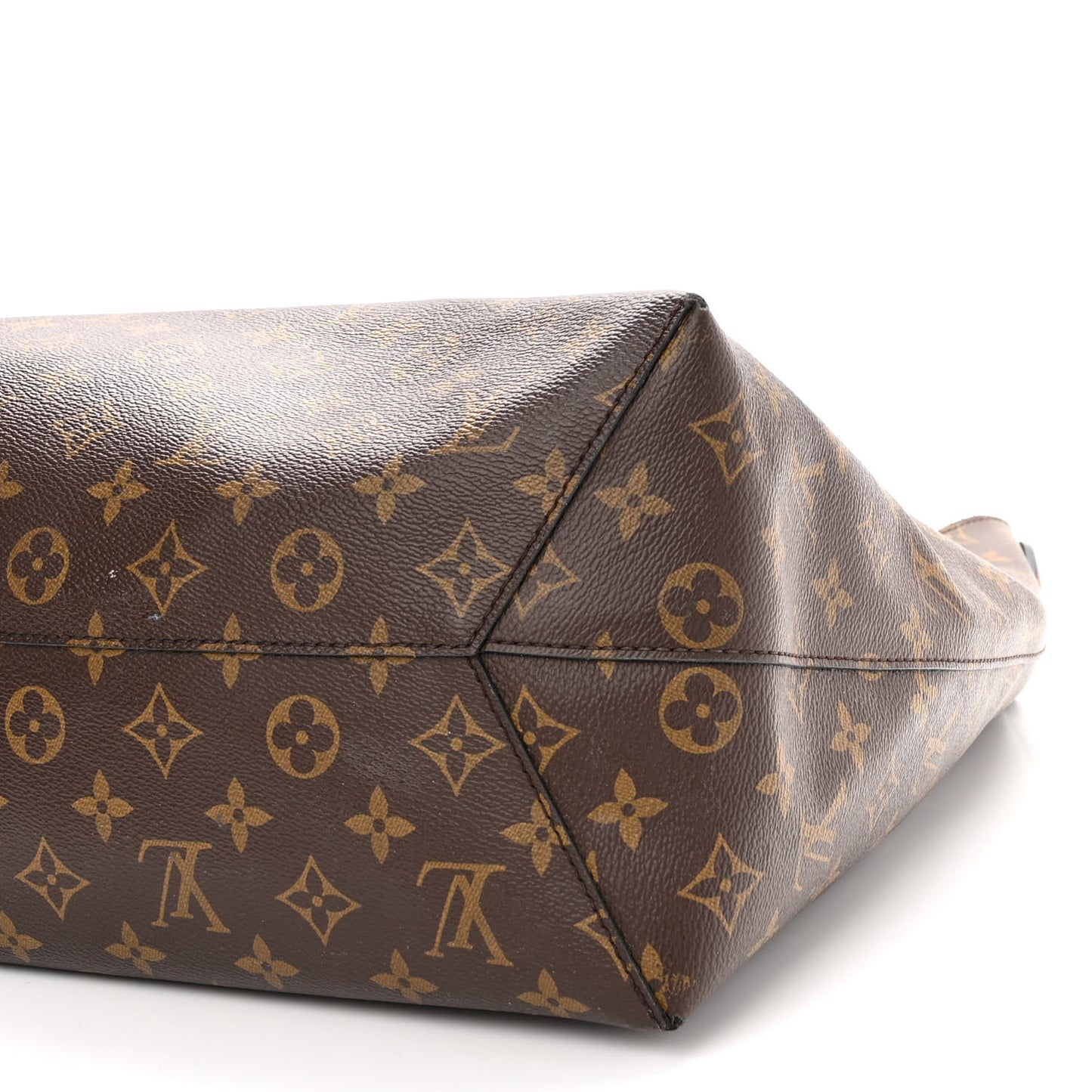 Monogram Flower Hobo Caramel