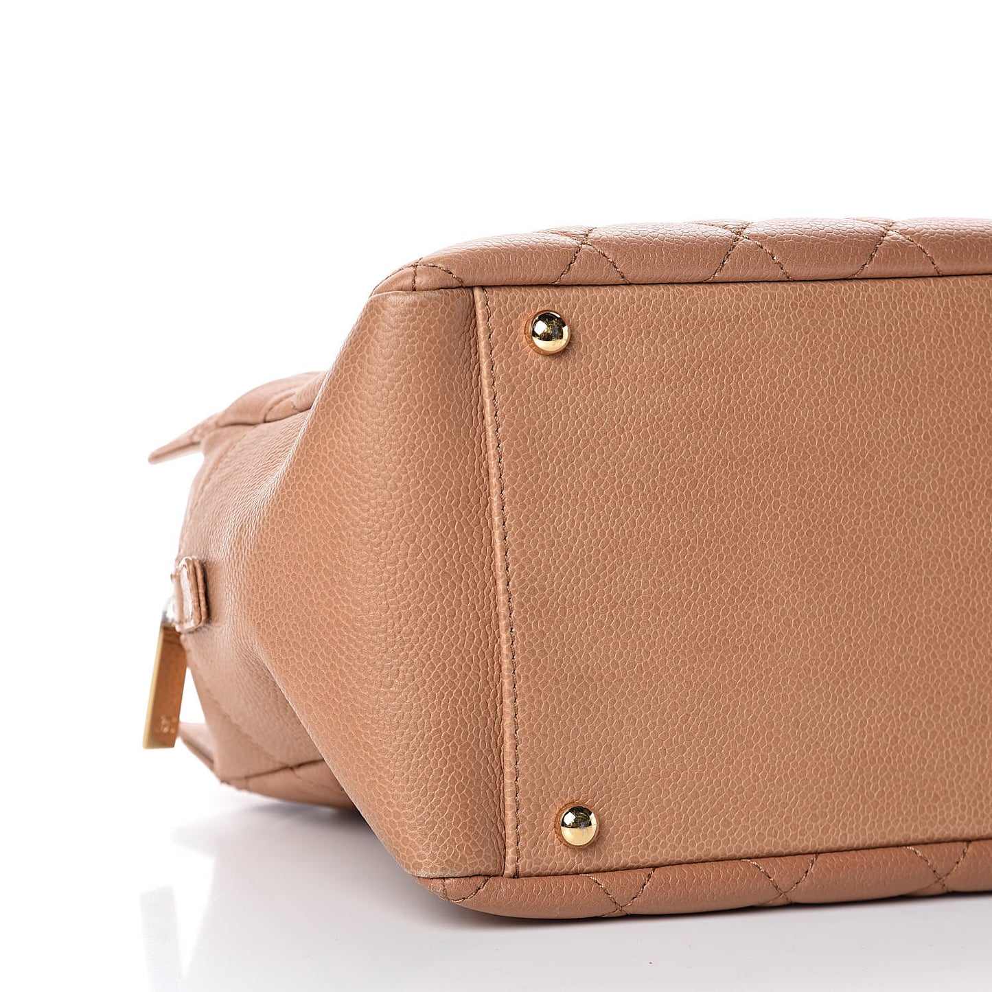 Caviar Petit Timeless Tote PTT Dark Beige