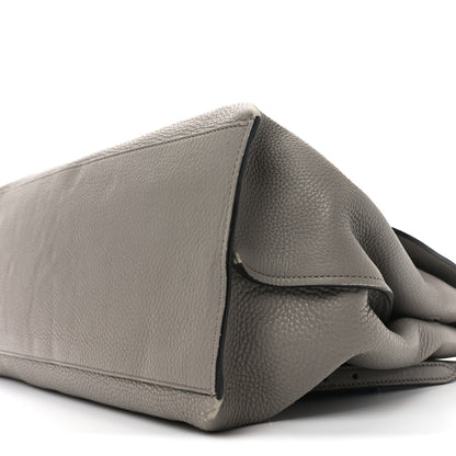 Gucci Cellarius Calfskin Large Bamboo Daily Top Handle Bag Storm Grey 9 of 9